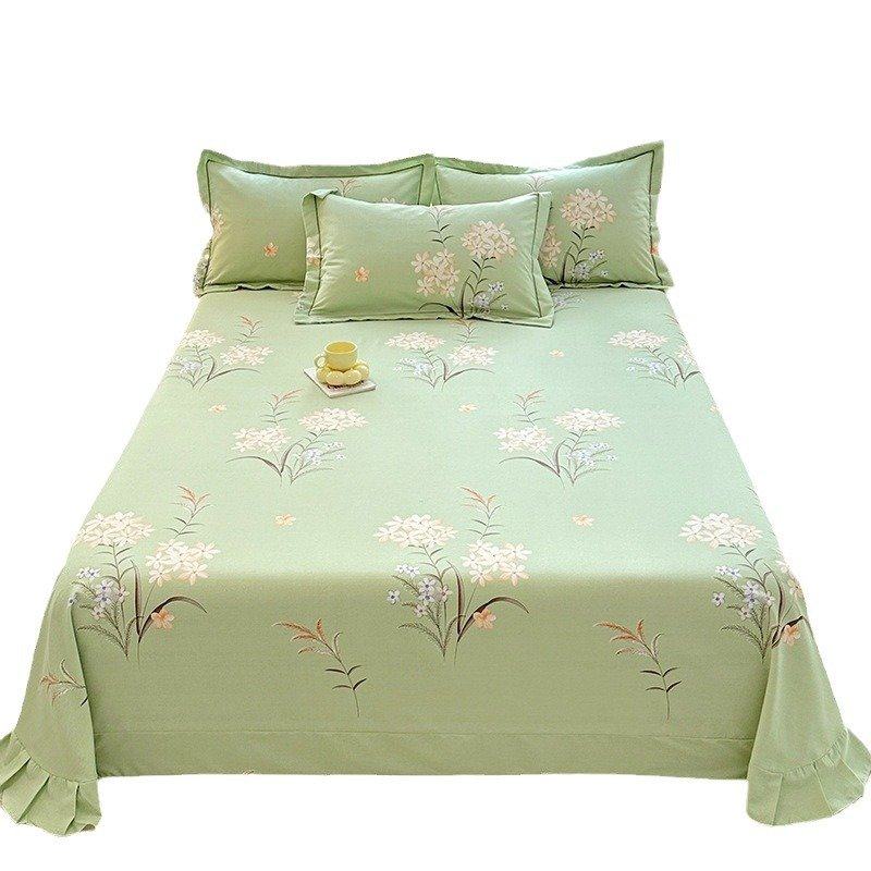 全棉加厚磨毛吊边床单被单加厚床笠单双人防尘保护套被单子三件套,淘宝优惠券,粉丝福利购,淘宝优惠卷