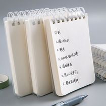 A7 small note book portability mini student note pocket coil with the hand note This job log book