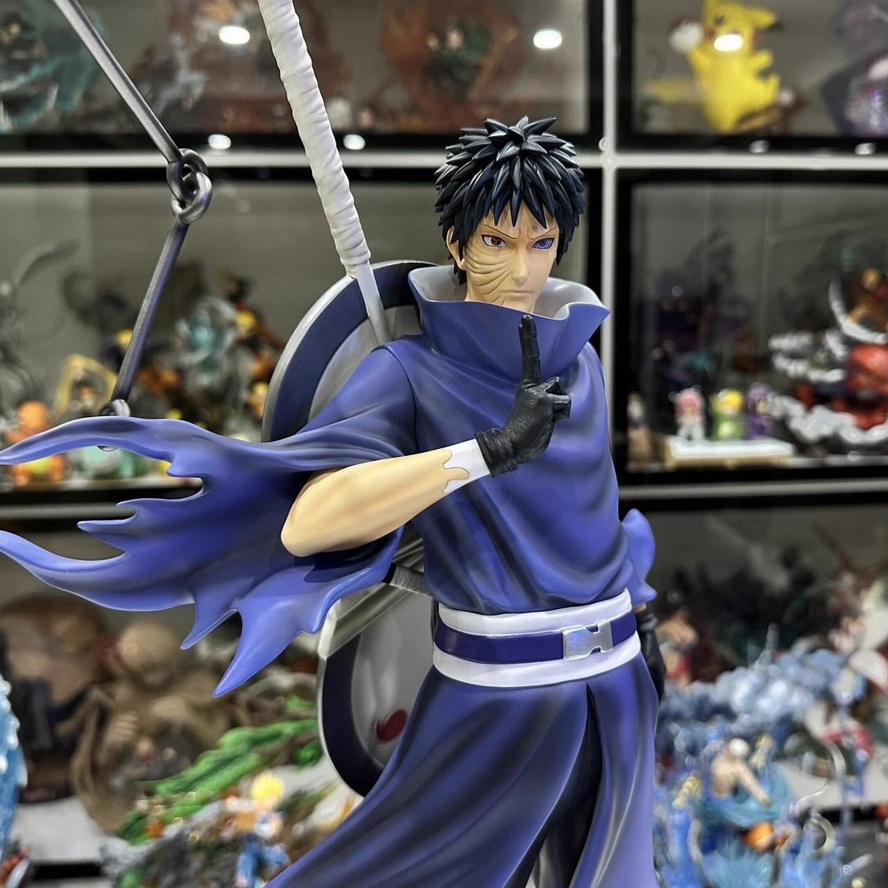 火影忍者手办宇智波GK带土双头雕巨浪带土雕像动漫模型摆件周边 - 图0