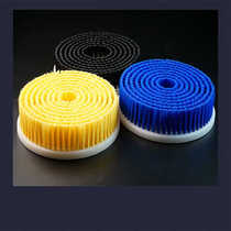 Disc brushed pig mane tail sword hemp disc brushed polished cleaning nylon wire abrasive wire steel wire disc brushed nylon