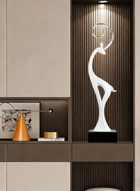 福禄双全现代简约鹿摆件