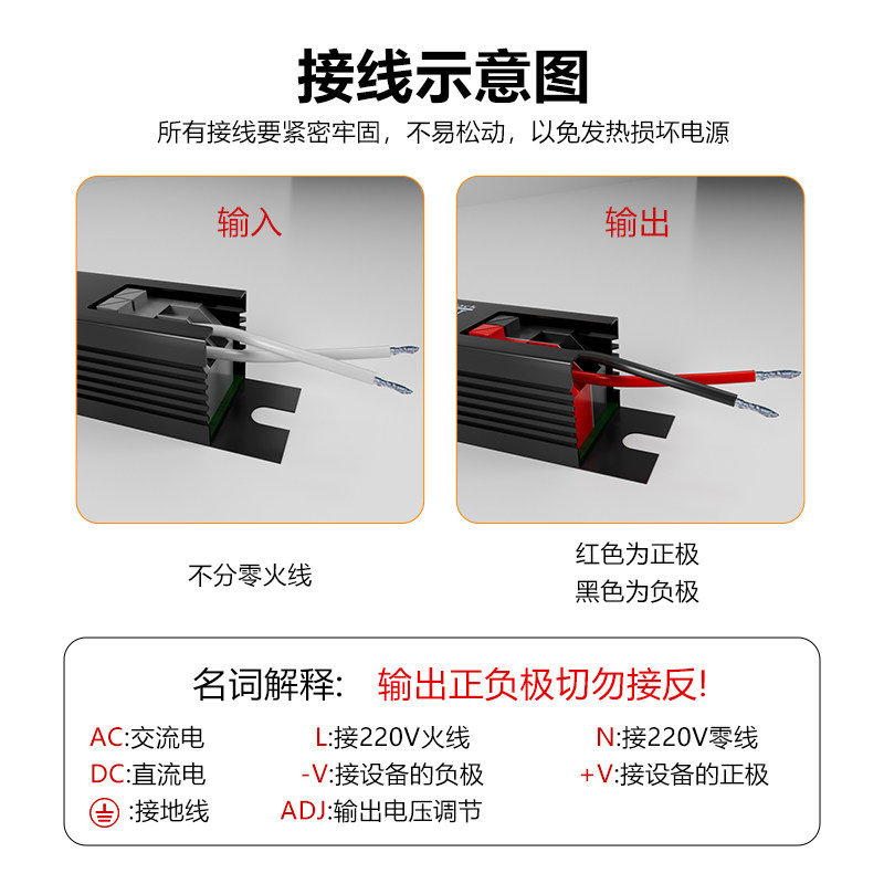 超薄长条小型灯箱电源适配器吊顶灯带变压器220转12V24伏5A镇流器,淘宝优惠券,粉丝福利购,淘宝优惠卷