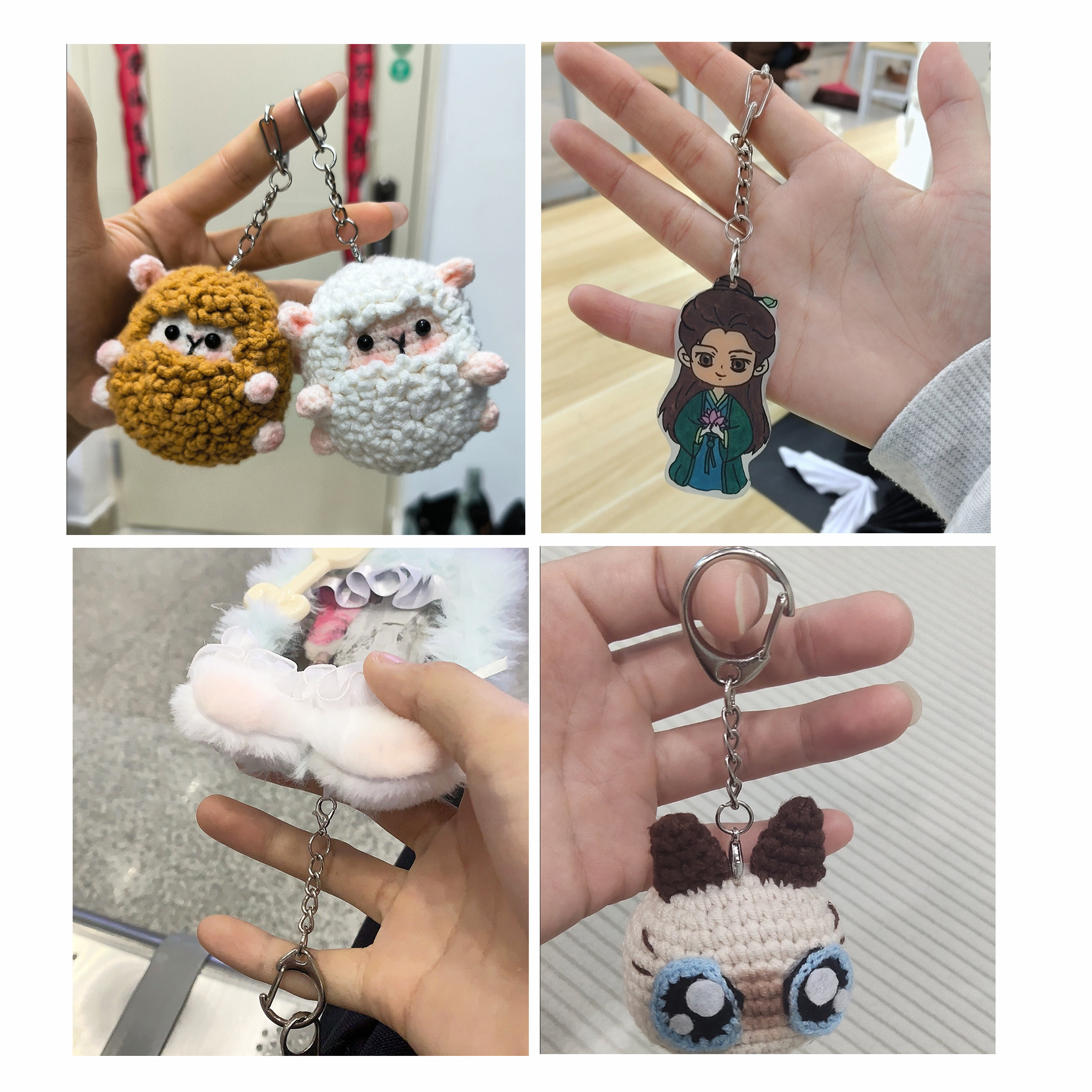 龙虾金属钥匙扣钥匙圈链条diy挂饰挂件饰品手工DIY配件挂包包公仔,淘宝优惠券,粉丝福利购,淘宝优惠卷