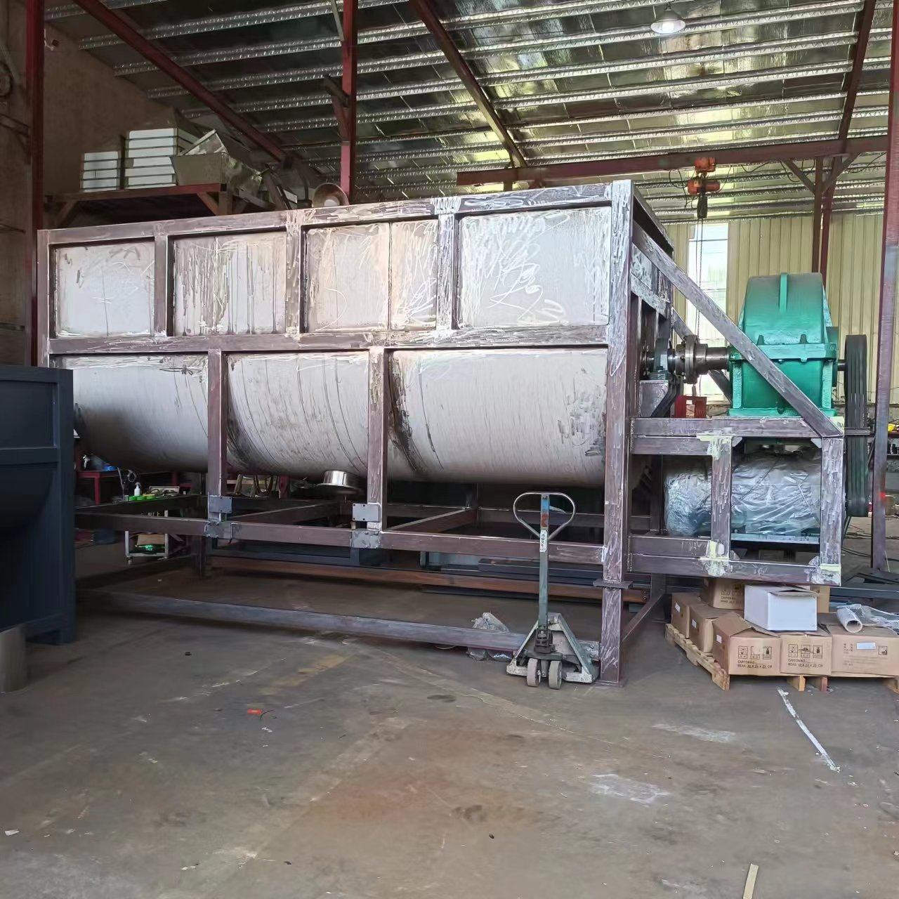 10吨真石漆卧式搅拌机 5吨化工粉末粉体混料机 双螺杆搅拌机厂家,淘宝优惠券,粉丝福利购,淘宝优惠卷