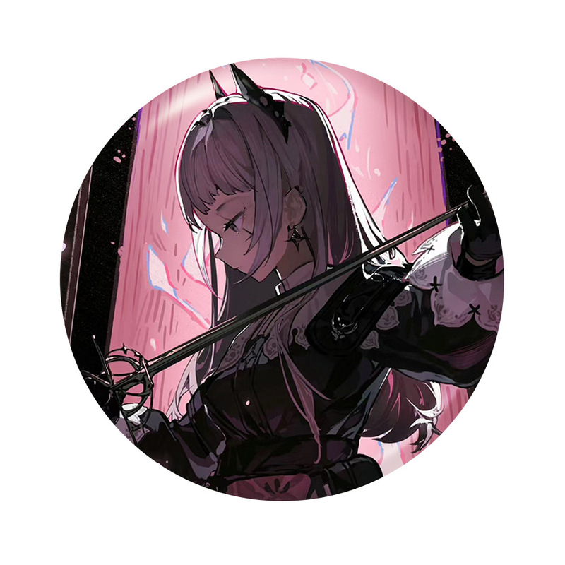 明日方舟艾丽妮人物游戏周边钥匙扣吧唧小卡镭射票学生生日礼物 - 图3