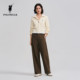 ກາງເກງ Retro Scimitar Pants Simple Casual Pants