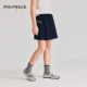 POLOWALK girls short culottes 2026 summer new product A-line pleated crotch-covering slim elastic waist culottes