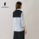 POLOWALK Women's 2026 Spring New Arrival Women's Long-Sleeved Shirt Fashionable and Versatile Striped Shirt ສໍາລັບແມ່ຍິງ