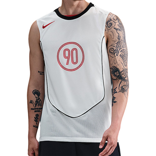 Nike/耐克正品Dri-FIT男士透气足球训练无袖运动背心HV1181-133 - 图3