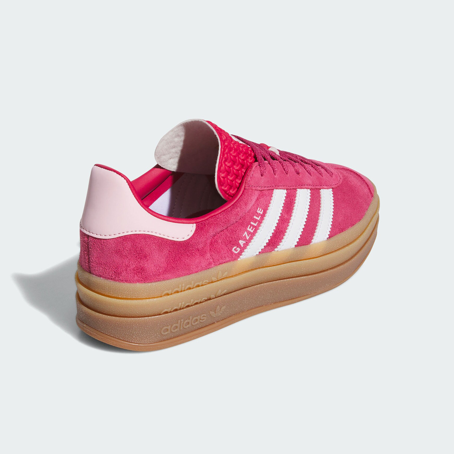 Adidas/阿迪达斯正品三叶草GAZELLE 女士厚底运动板鞋ID6997,淘宝优惠券,粉丝福利购,淘宝优惠卷