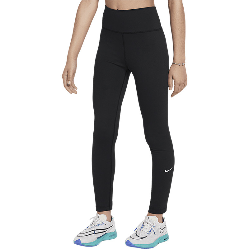 Nike/耐克正品Dri-FIT大童高腰运动训练紧身长裤FZ5605-010,淘宝优惠券,粉丝福利购,淘宝优惠卷