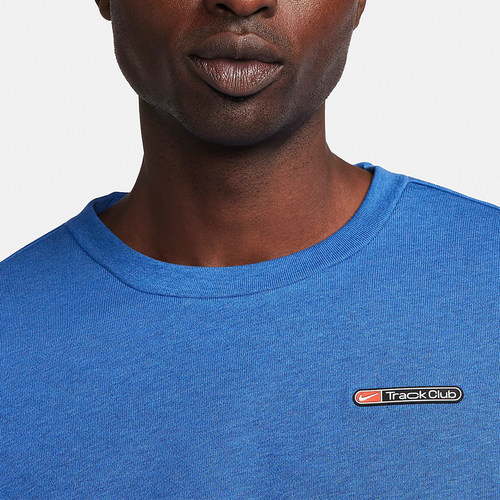 Nike/耐克正品2024新款男士长袖圆领跑步运动卫衣FB5510-476 - 图1