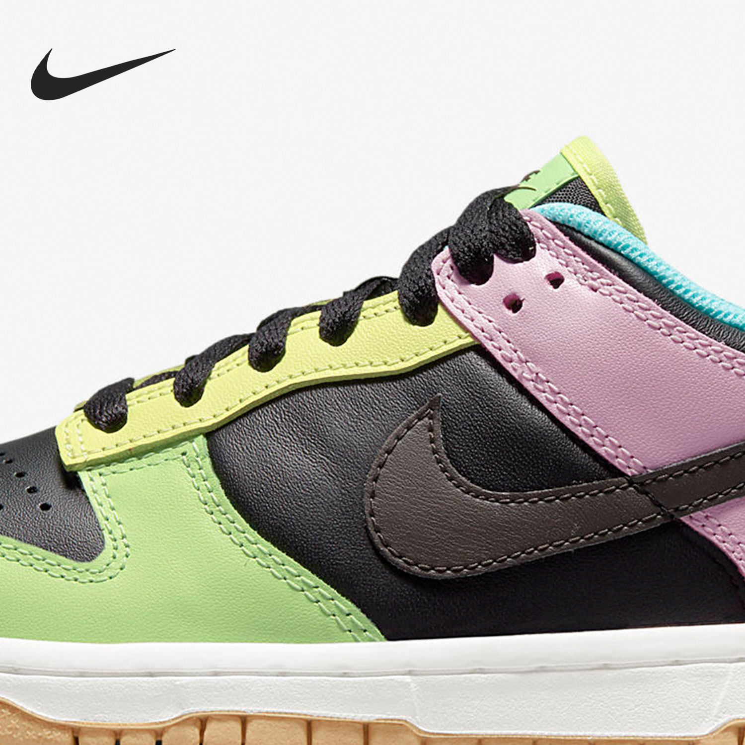 Nike/耐克正品当季新款女子彩蛋糖果鸳鸯滑板鞋 CZ2496-001,淘宝优惠券,粉丝福利购,淘宝优惠卷