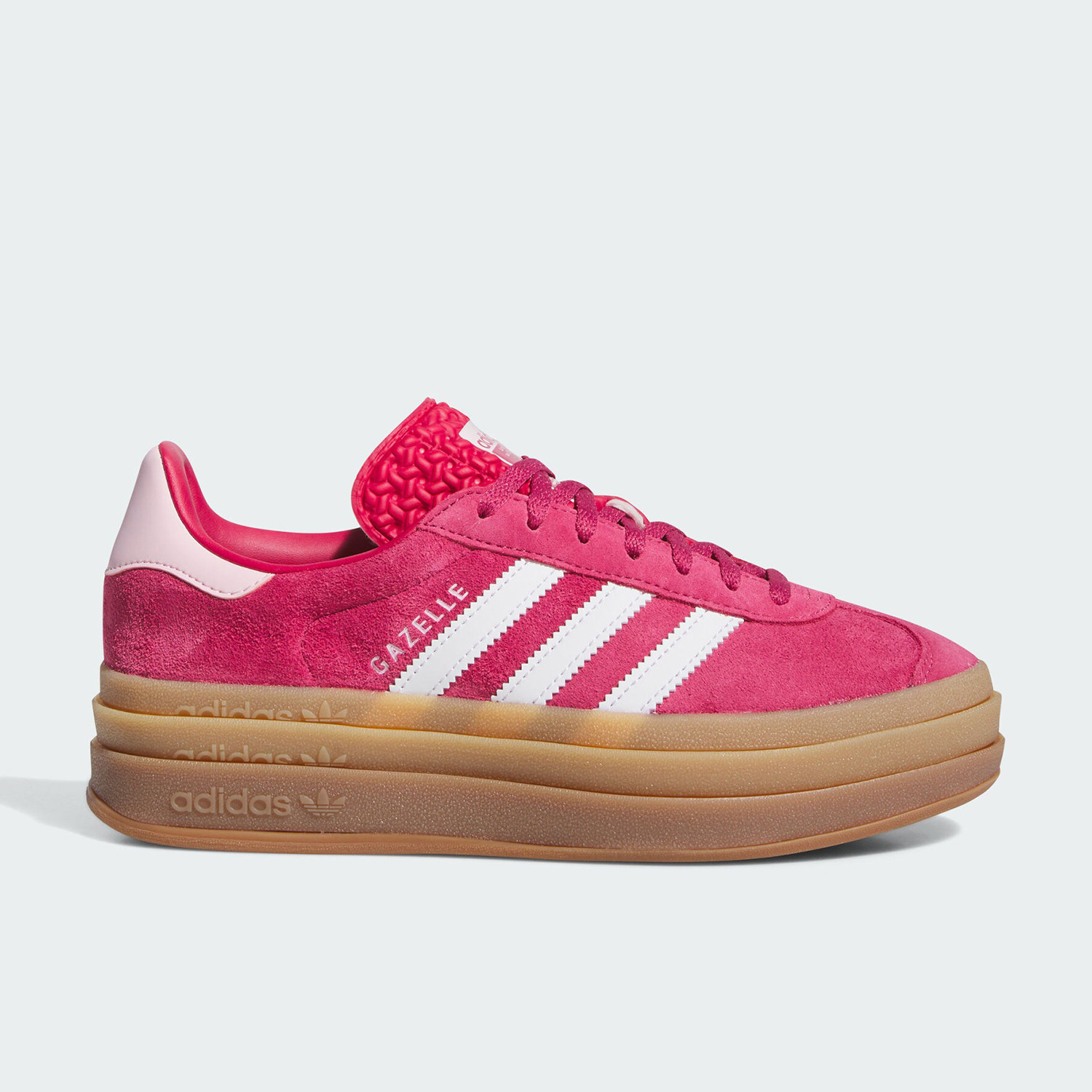 Adidas/阿迪达斯正品三叶草GAZELLE 女士厚底运动板鞋ID6997,淘宝优惠券,粉丝福利购,淘宝优惠卷