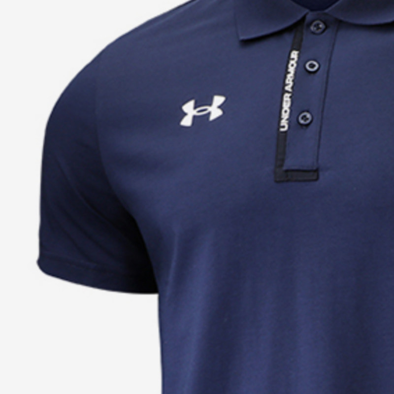 UA/安德玛正品运动男士复古休闲休闲透气短袖POLO衫22500513-408,淘宝优惠券,粉丝福利购,淘宝优惠卷