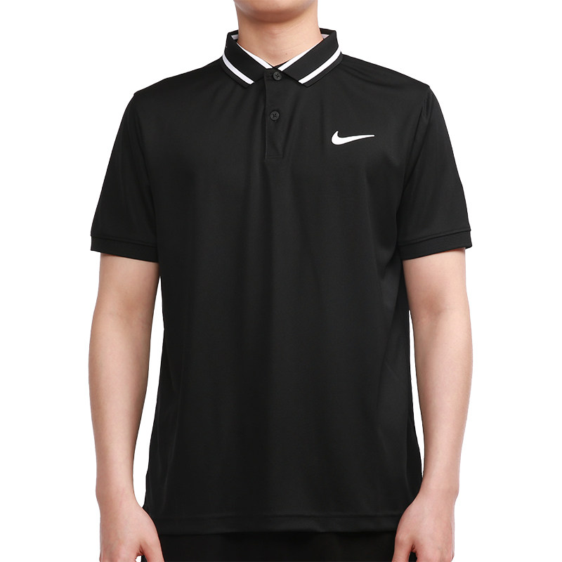 Nike/耐克正品男子吸汗透气网球运动短袖POLO衫 CW6850-010,淘宝优惠券,粉丝福利购,淘宝优惠卷