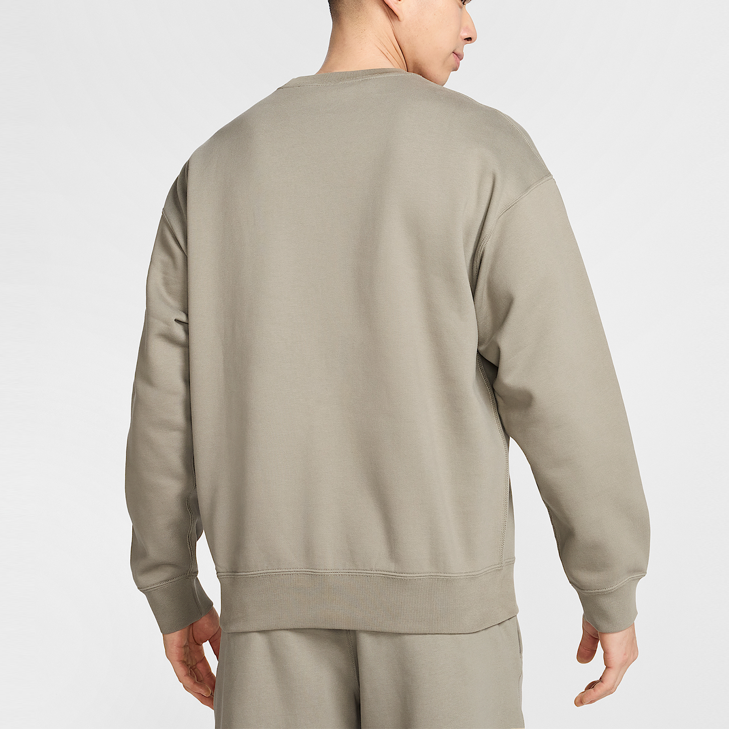 Nike/耐克正品春秋男士运动圆领套头长袖训练经典卫衣DX1362-320 - 图1