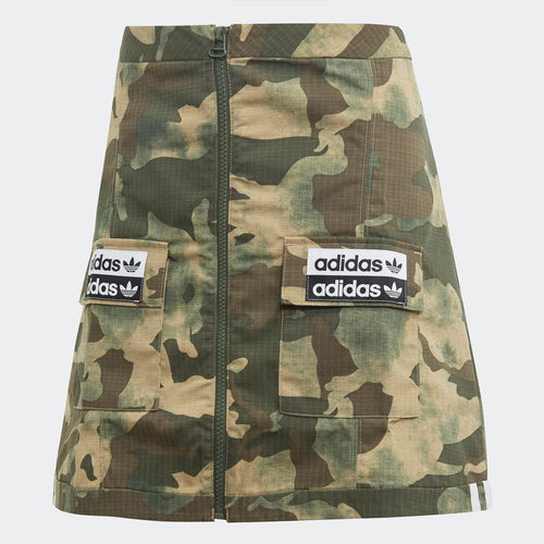 Adidas/阿迪达斯正品 三叶草 SKIRT 女子新款休闲运动裙子ED7456 - 图0