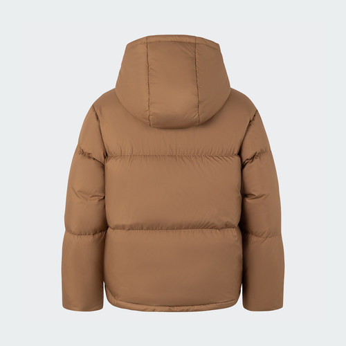 Adidas/阿迪达斯正品新款女士复古户外宽松保暖羽绒服JV6191 - 图0