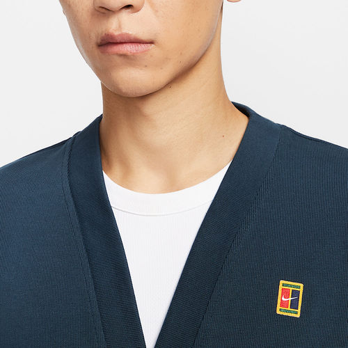 Nike/耐克正品Court Fairway男士长袖针织休闲运动开衫IM9362-478 - 图1