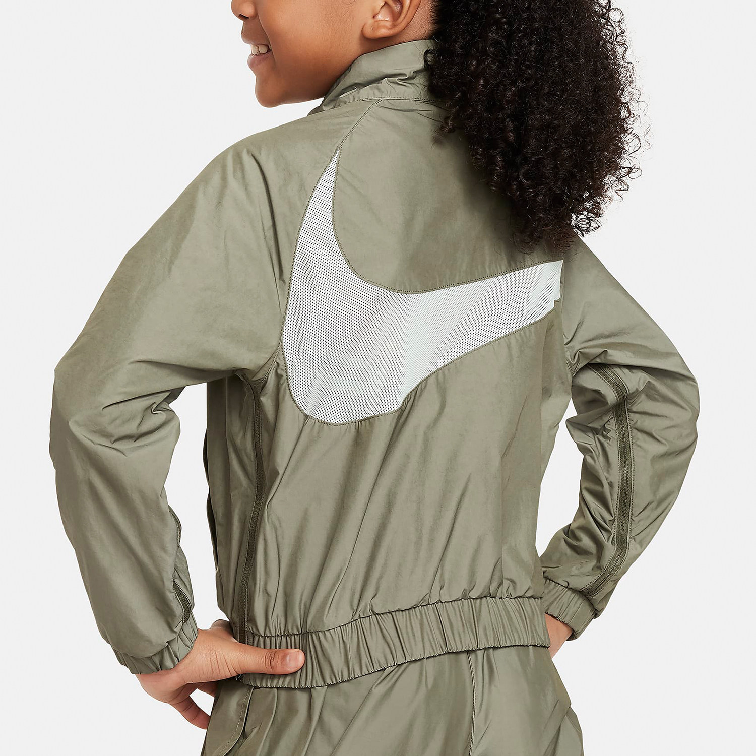 Nike/耐克正品新款大童宽松运动休闲梭织立领外套FN8656-222,淘宝优惠券,粉丝福利购,淘宝优惠卷