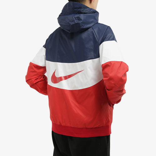 Nike/耐克正品男子撞色梭织连帽时尚运动休闲夹克外套 DC4113 - 图1