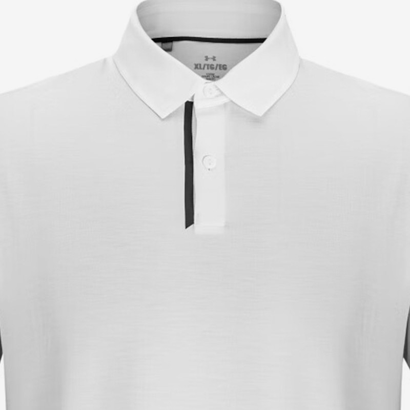 UA/安德玛正品新款男士轻盈干爽翻领运动短袖POLO衫1385128-100,淘宝优惠券,粉丝福利购,淘宝优惠卷