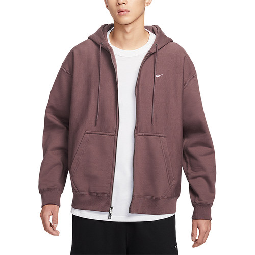Nike/耐克正品Solo Swoosh男士休闲连帽刺绣运动卫衣HV1085-502 - 图3