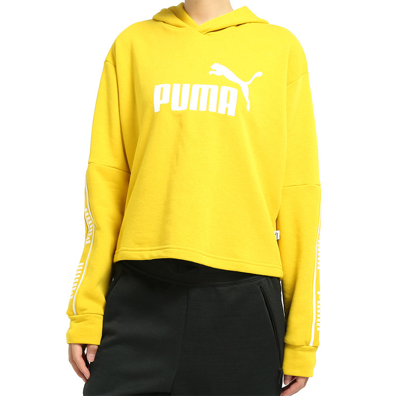 PUMA/彪马正品当季新款 女子春秋休闲连帽卫衣Amplified 581059 - 图3