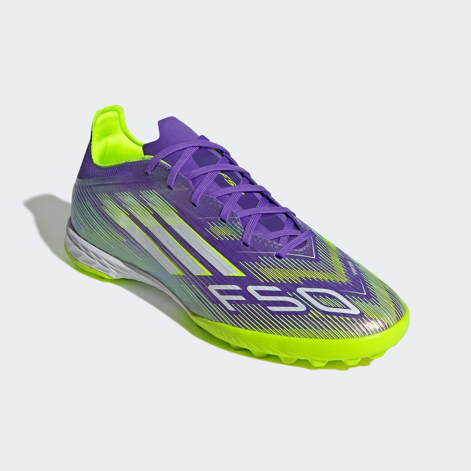 Adidas/阿迪达斯正品F50 PRO男女训练低帮耐磨运动足球鞋JH7665 - 图0