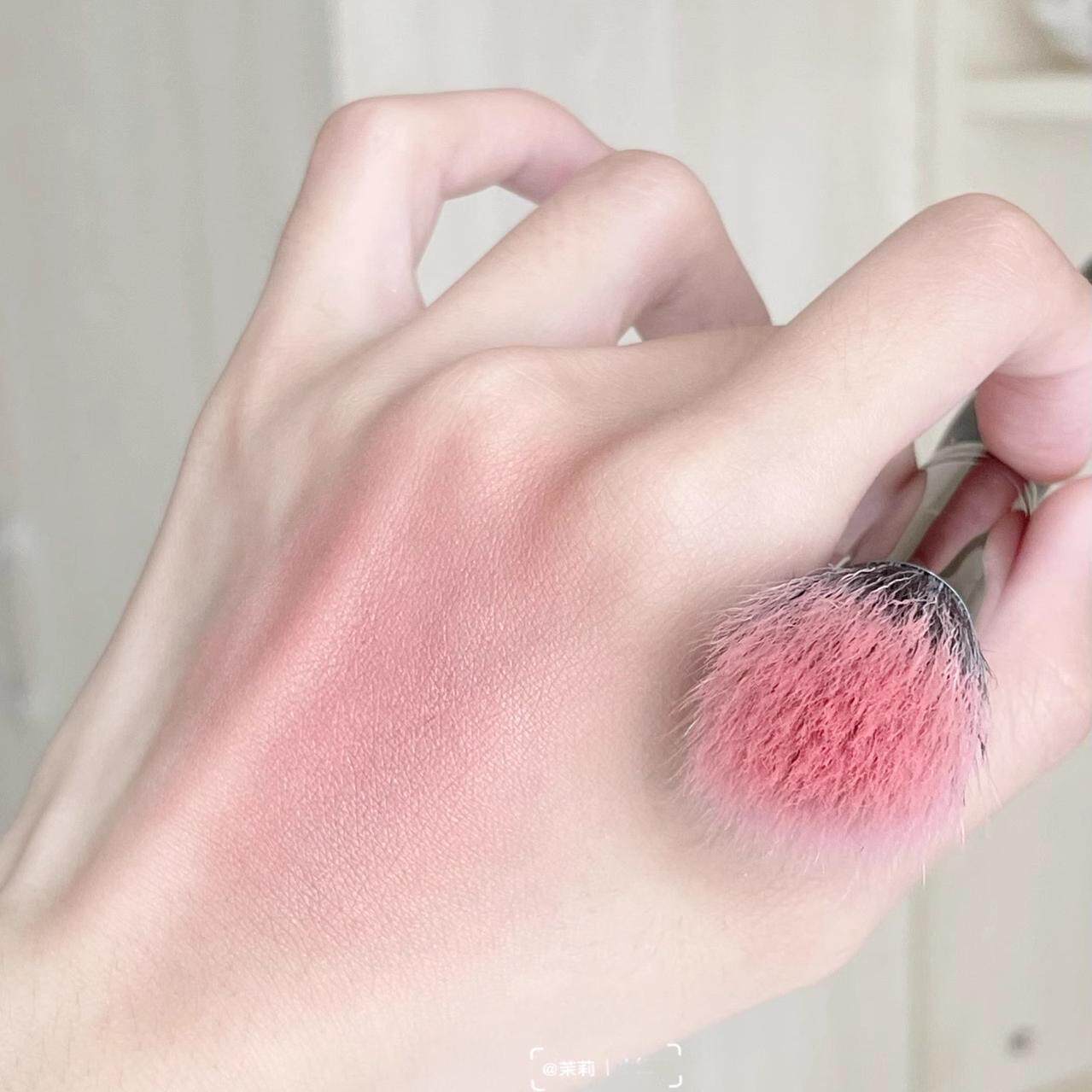 王*霏同款羊毛点彩刷腮红刷遮瑕刷大号沧州动物毛软毛化妆刷便携