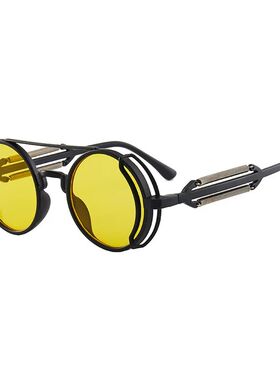 Classic Gothic Steampunk Sunglasses Luxury Brand Designer Hi