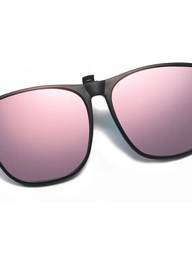 Polarized Clip On Sunglasses Men Car Driver Goggles UV400 Su