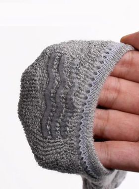 5 Pairs/Lot Men's Fashion Towel Bottom Boat Socks Cotton Spo