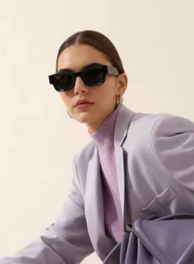 Small Rectangle Sunglasses Women Men Vintage Brand Designer