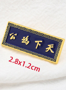 孙中山先生纪念金属胸针