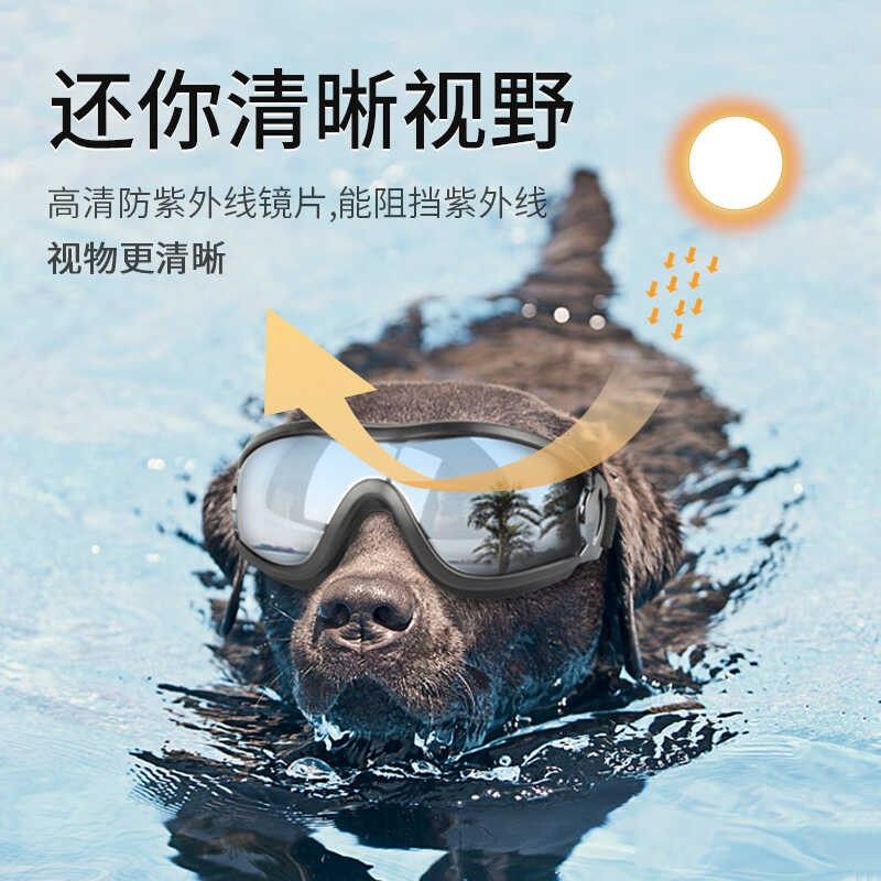 秋冬户外狗狗护目镜中大型犬专用狗墨镜骑行防风防寒滑雪宠物眼镜,淘宝优惠券,粉丝福利购,淘宝优惠卷