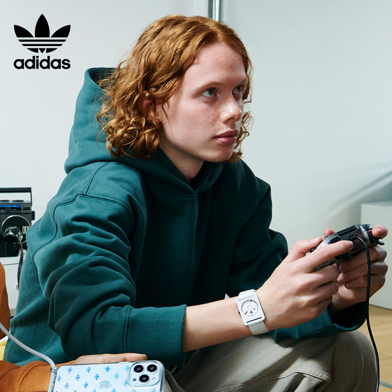 adidas Originals阿迪达斯三叶草官方时尚石英手表街头复古女士