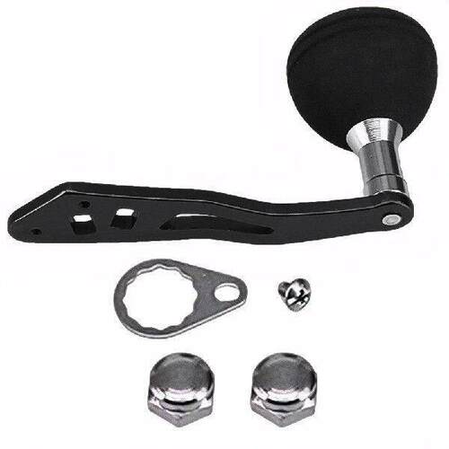Aluminum Alloy Spinning Reel Handle EVA Oval Grip Single - 图3