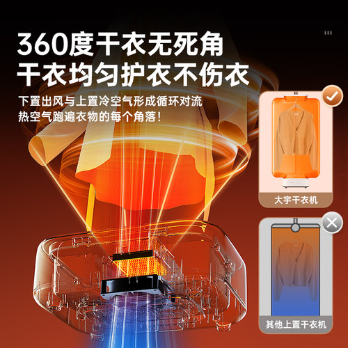 大宇干衣机家用小型便携试烘干机可折叠母婴用消毒杀菌烘衣服新款 - 图3