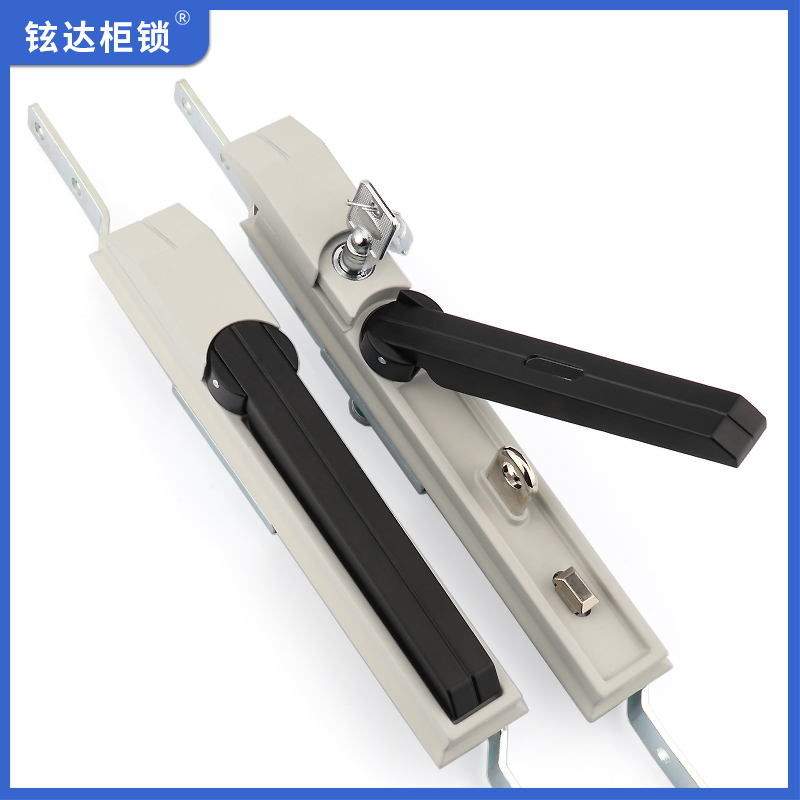 MS830-1连杆锁带天地杆电气柜锁配电箱机柜门锁配电柜大型电柜锁 - 图2