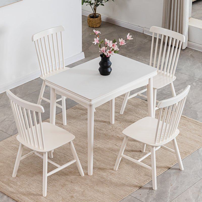 9U小户型岩板餐桌椅组合可伸缩折叠实木饭桌现代简约餐桌省空间家,淘宝优惠券,粉丝福利购,淘宝优惠卷