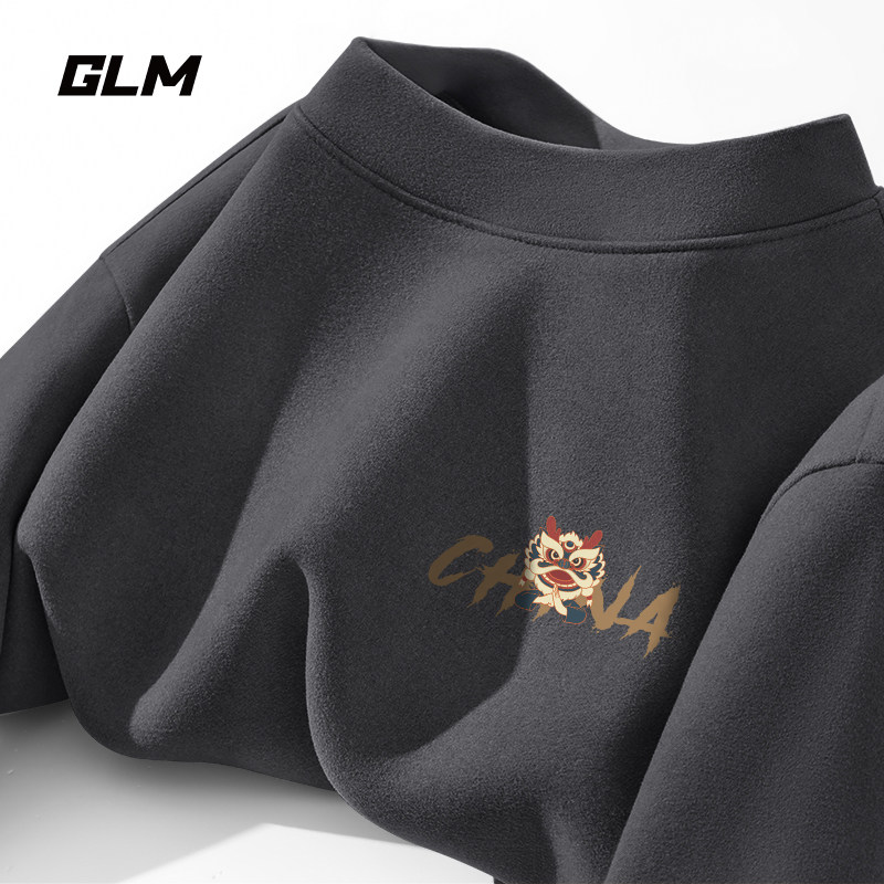 森马旗下 GLM 23年冬季新款 情侣半高领双面绒保暖上衣*2件 天猫优惠券折后￥69.8包邮 多色可选