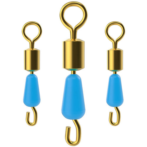 硅胶快速子线夹开口八字环连接器秒换子线8字别针垂钓配件防缠豆 - 图3