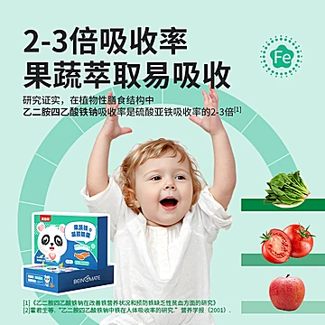 贝因美果蔬铁凝胶糖果[110元优惠券]-寻折猪