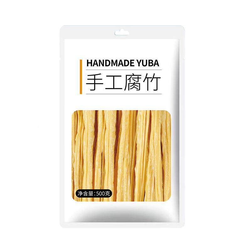 纯手工腐竹头层豆腐皮干货凉拌菜火锅商用食材易泡发付竹段500克,淘宝优惠券,粉丝福利购,淘宝优惠卷