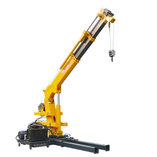 吨伸缩式起重机车载楼顶吊货车安装吊臂多规格固定式楼顶小吊机,淘宝优惠券,粉丝福利购,淘宝优惠卷