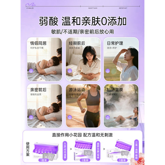 【菌群平衡】妇炎洁冻干粒养护理私密处益生菌片乳酸杆菌清洁凝胶