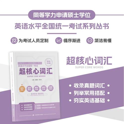 院校用书 2026年同等学力人员申请硕士学位英语2025年真题考试试卷在职研究生全国统考考试教材考研含15-25历年真题10套模拟卷词汇 - 图3