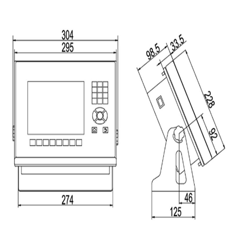 耀华YAOHUA仪表xk3190-DS9地磅显示器-图0